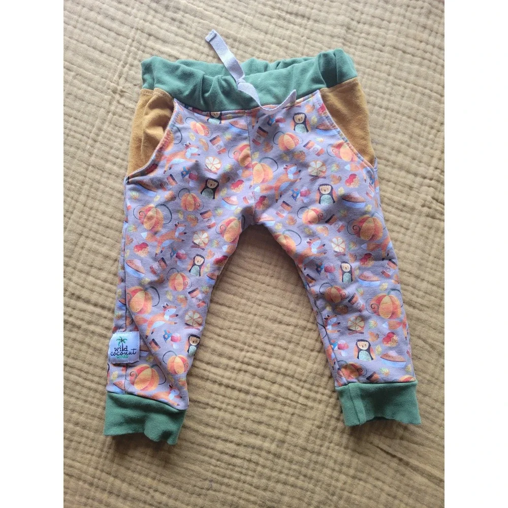 Wild coconut wear toddler pants 12-18m fall‎ print
